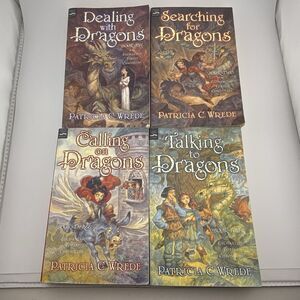 The Enchanted Forest Chronicles Set 1-4 by Patricia C. Wrede Great Condition